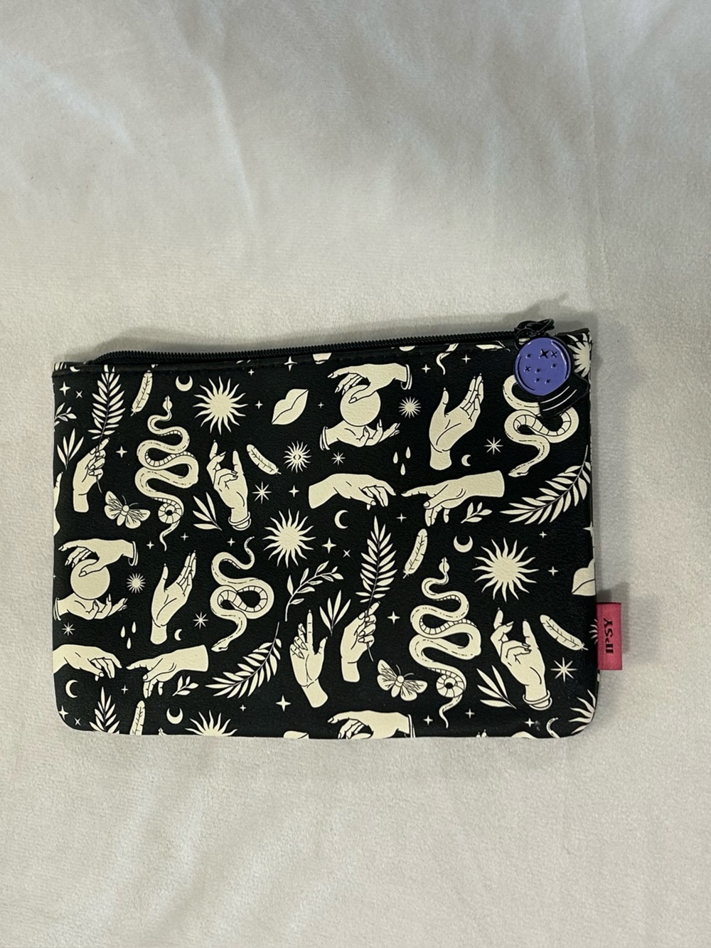 3/15 Ipsy Cosmetic Bag Mystic Gothic